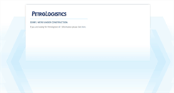 Desktop Screenshot of petrologistics.com