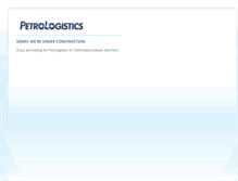 Tablet Screenshot of petrologistics.com